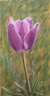 Tulipe mauve - Pastel 19x36 - 07.2011
