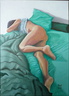 Nu couché - Huile sur toile 46x33 - 04.2012