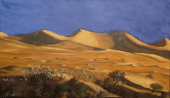 Dunes - Huile sur toile 60x35 - 09.2012